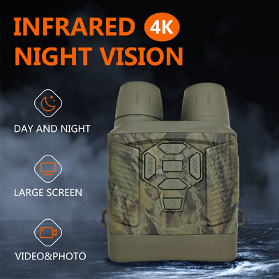 Y6-C 4k Infrared LED Waterproof Wildlife Night Vision Binoculars Built In 4000ma Battery