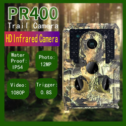 PR400 Hunter Trail Camera  1080p Waterproof CMOS 15m Wildview Game Cam