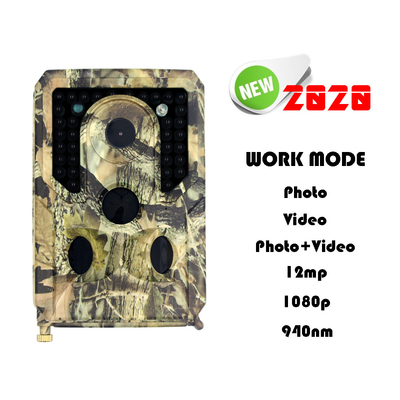 PR400 Hunter Trail Camera 32GB Night Vision Wildlife Camera Wifi Trail Camera 3MP 1080p Full Hd Video