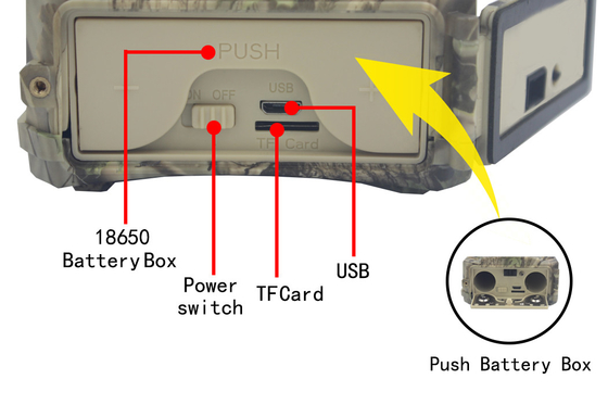 PR300A WIFI Hunting Camera 24MP 1296P