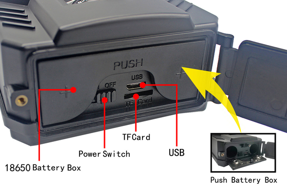 PR200B Hunter Trail Camera TF 12MP 1080P  49pcs IR LED High Difinition Waterproof