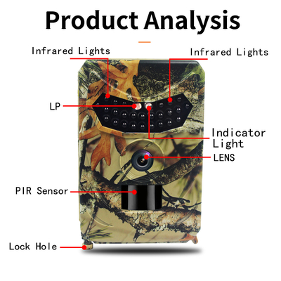 16MP 1080P Night Vision Wildlife Camera