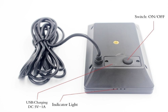 IP54 9V 16w Solar Power Panel 2400mAH Battery Camera Accessory